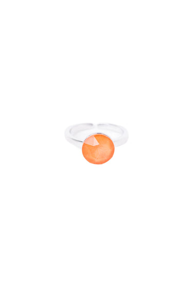 Lucy In The Sky Ring - Neon Coral