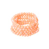 After Party Bracelet Set- Neon Coral