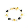 Lucy In The Sky Bracelet - Black Yellow