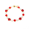 Lucy In The Sky Bracelet - Red White