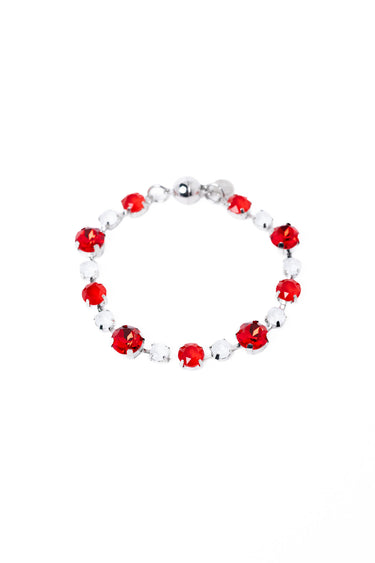 Lucy In The Sky Bracelet - Red White