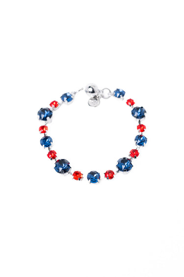 Lucy In The Sky Bracelet - Navy Red