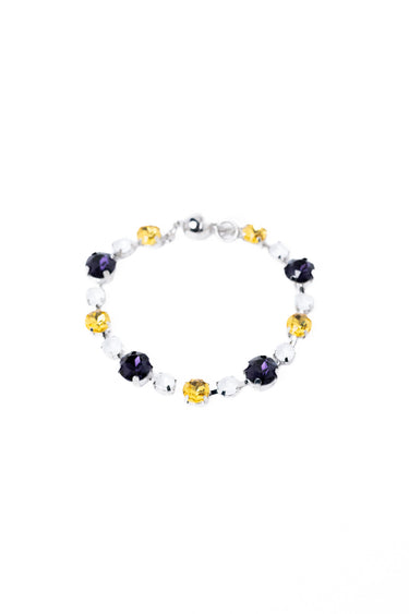 Lucy In The Sky Bracelet - Purple Yellow
