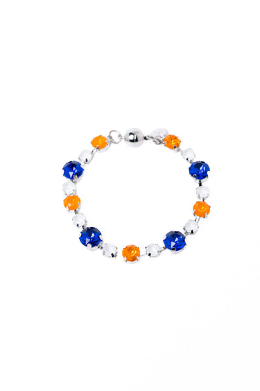 Lucy In The Sky Bracelet - Royal Blue Orange