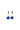 Sky Earrings - Denim Blue