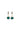 Sky Earrings - Emerald