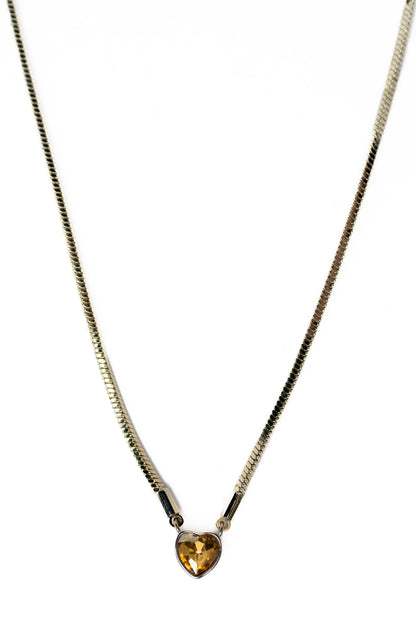 Come Alive Necklace - Metallic Linen