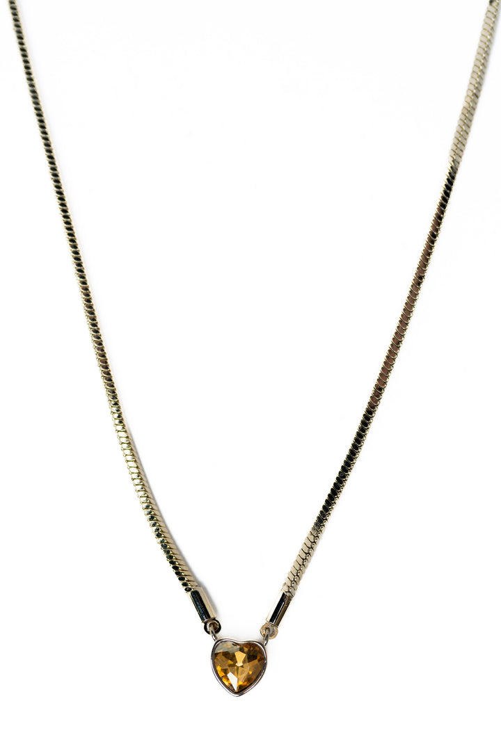 Come Alive Necklace - Metallic Linen