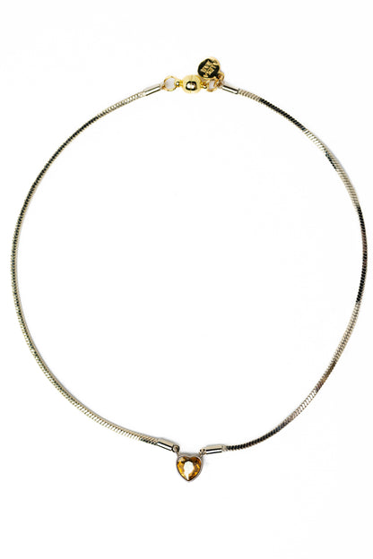 Come Alive Necklace - Metallic Linen