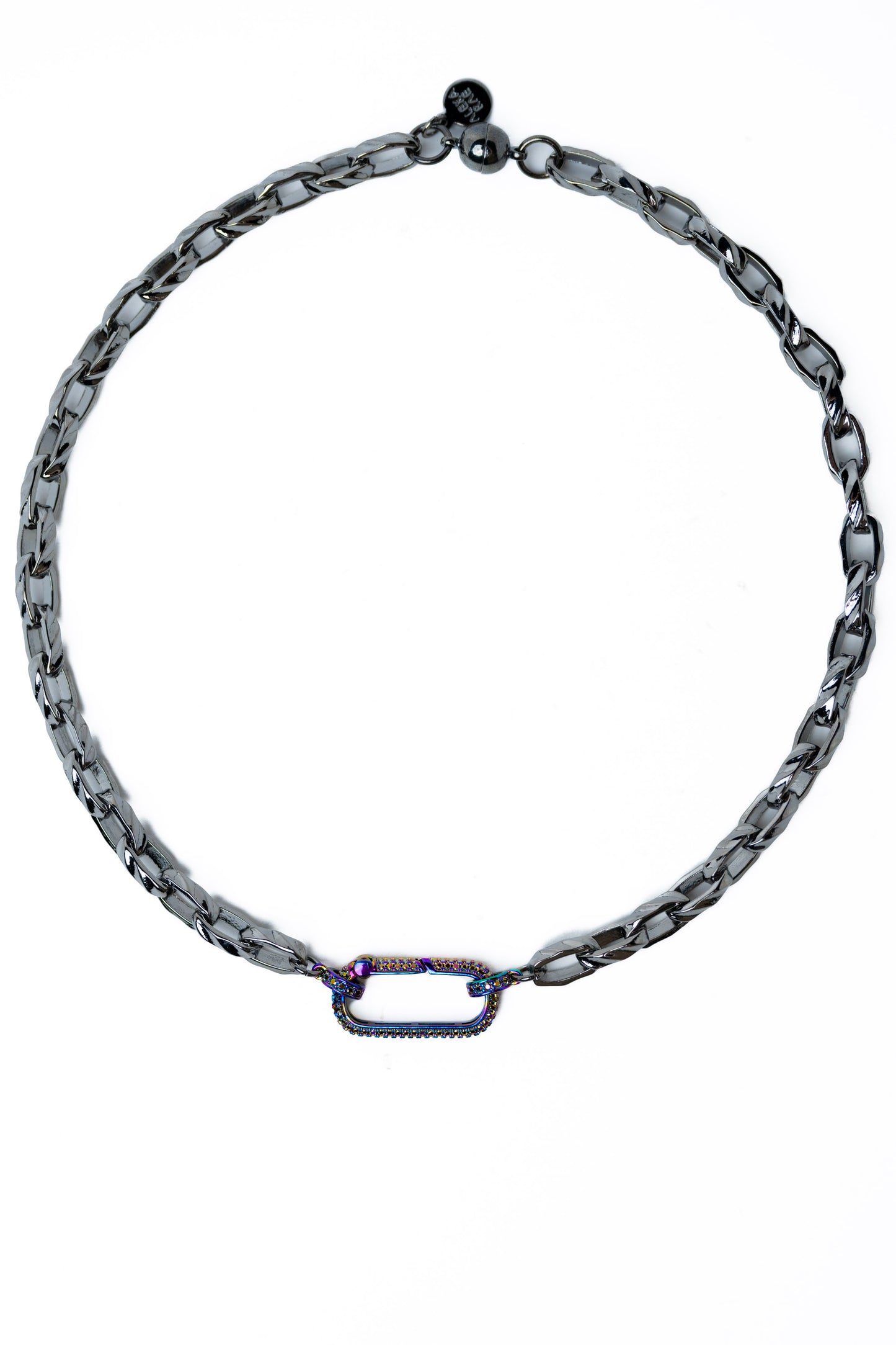 Ophelia Claire Necklace - Gunmetal Mystic