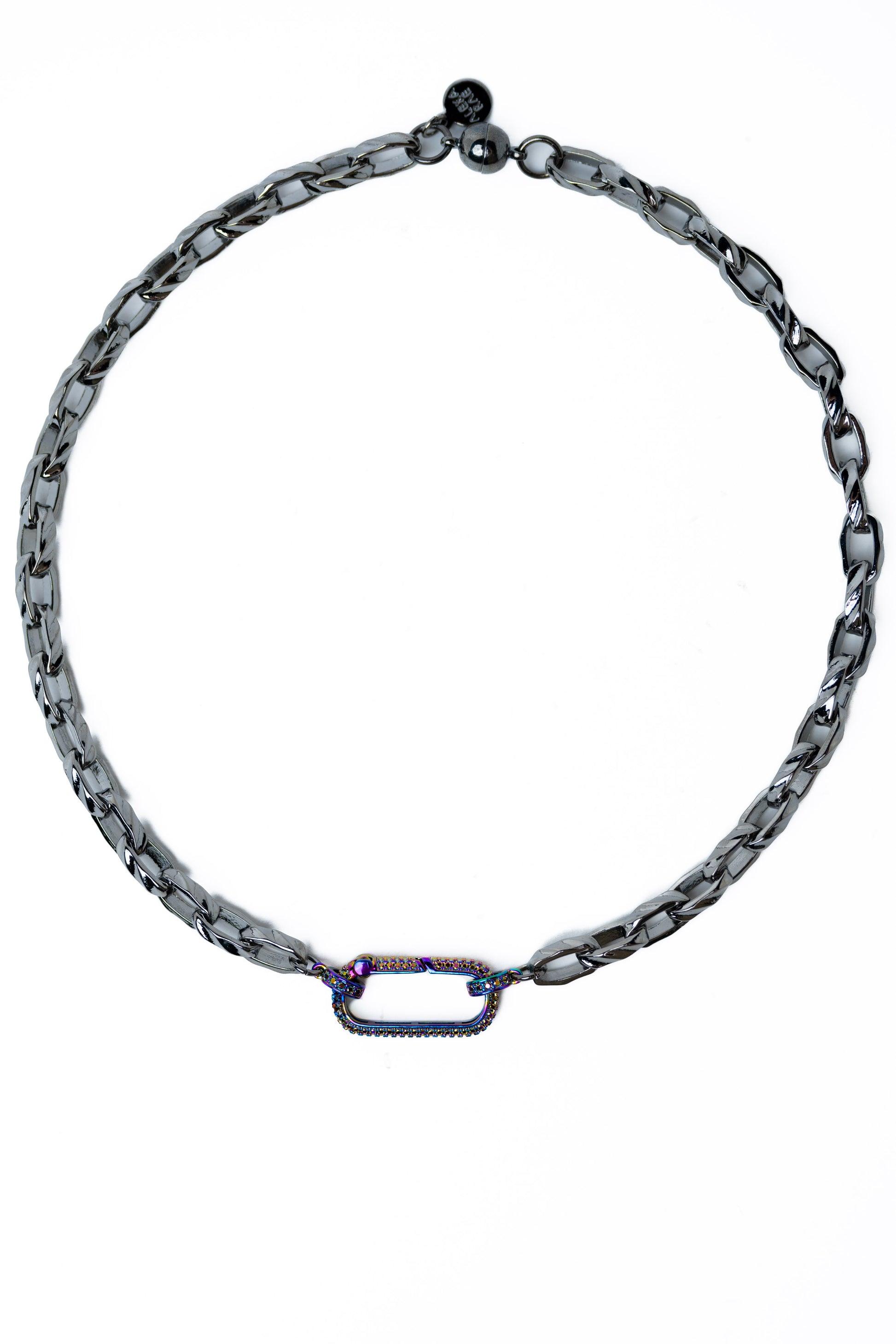 Ophelia Claire Necklace - Gunmetal Mystic