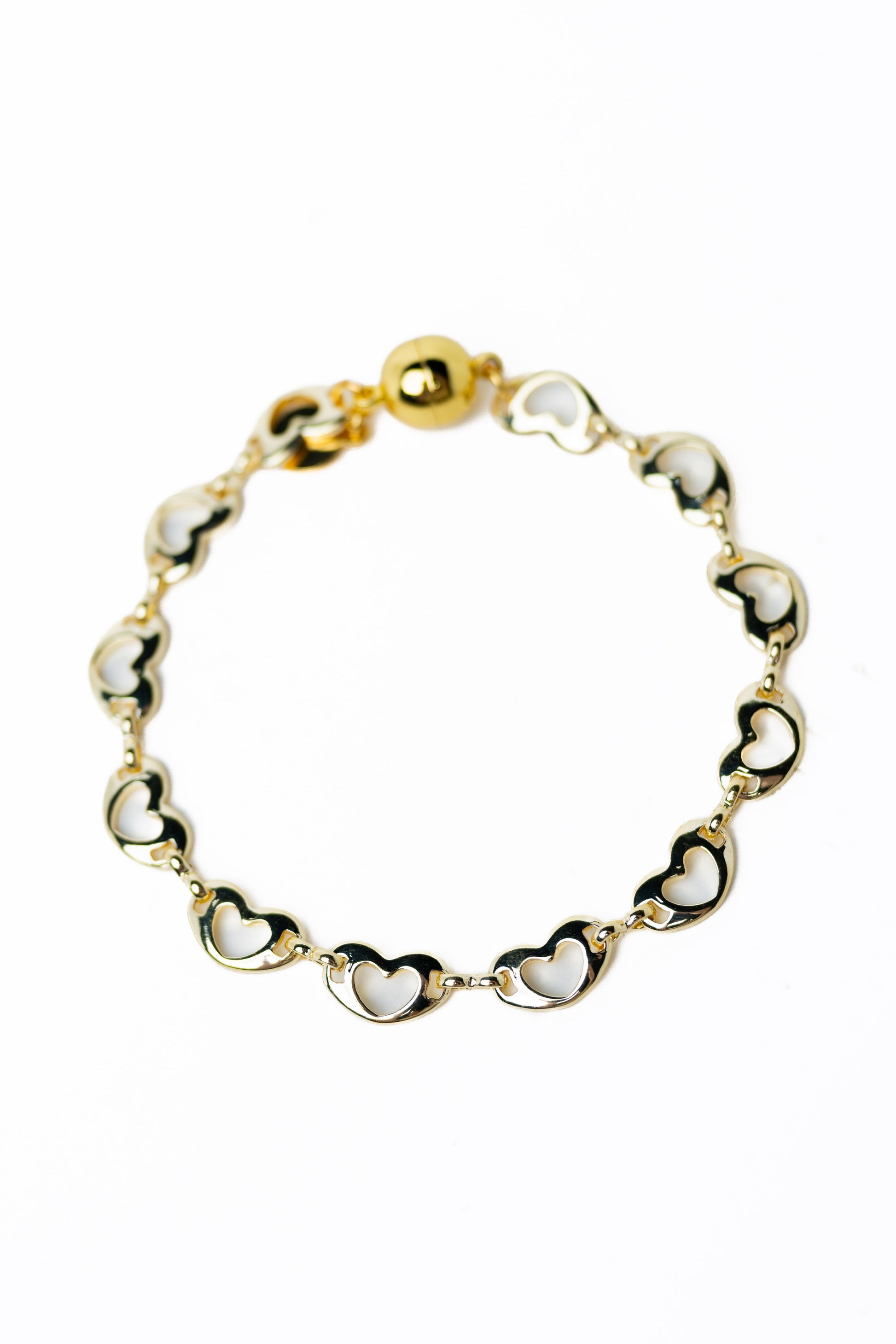 Heartline Bracelet - Metallic Moonlight