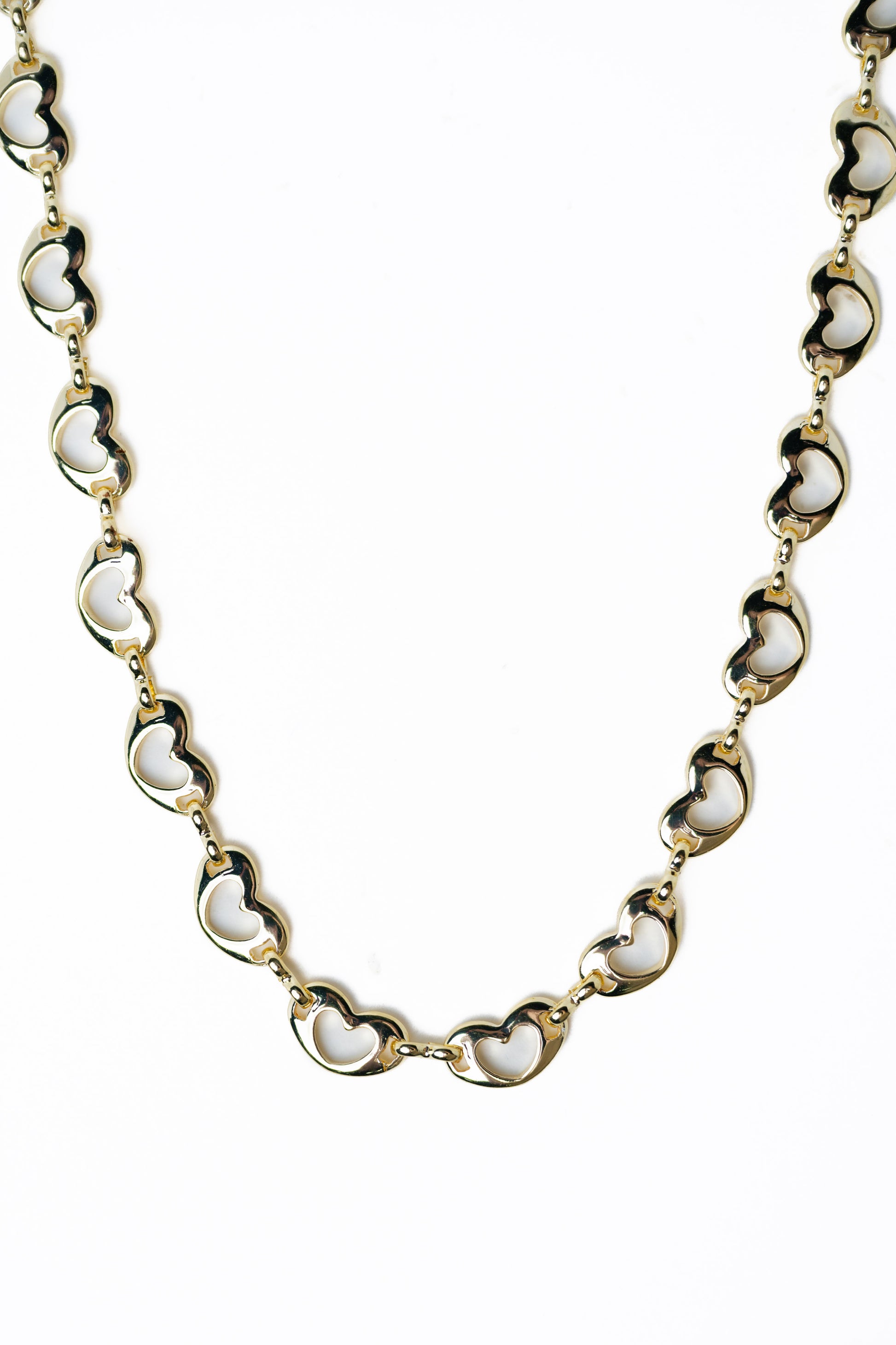 Heartline Necklace - Metallic Moonlight