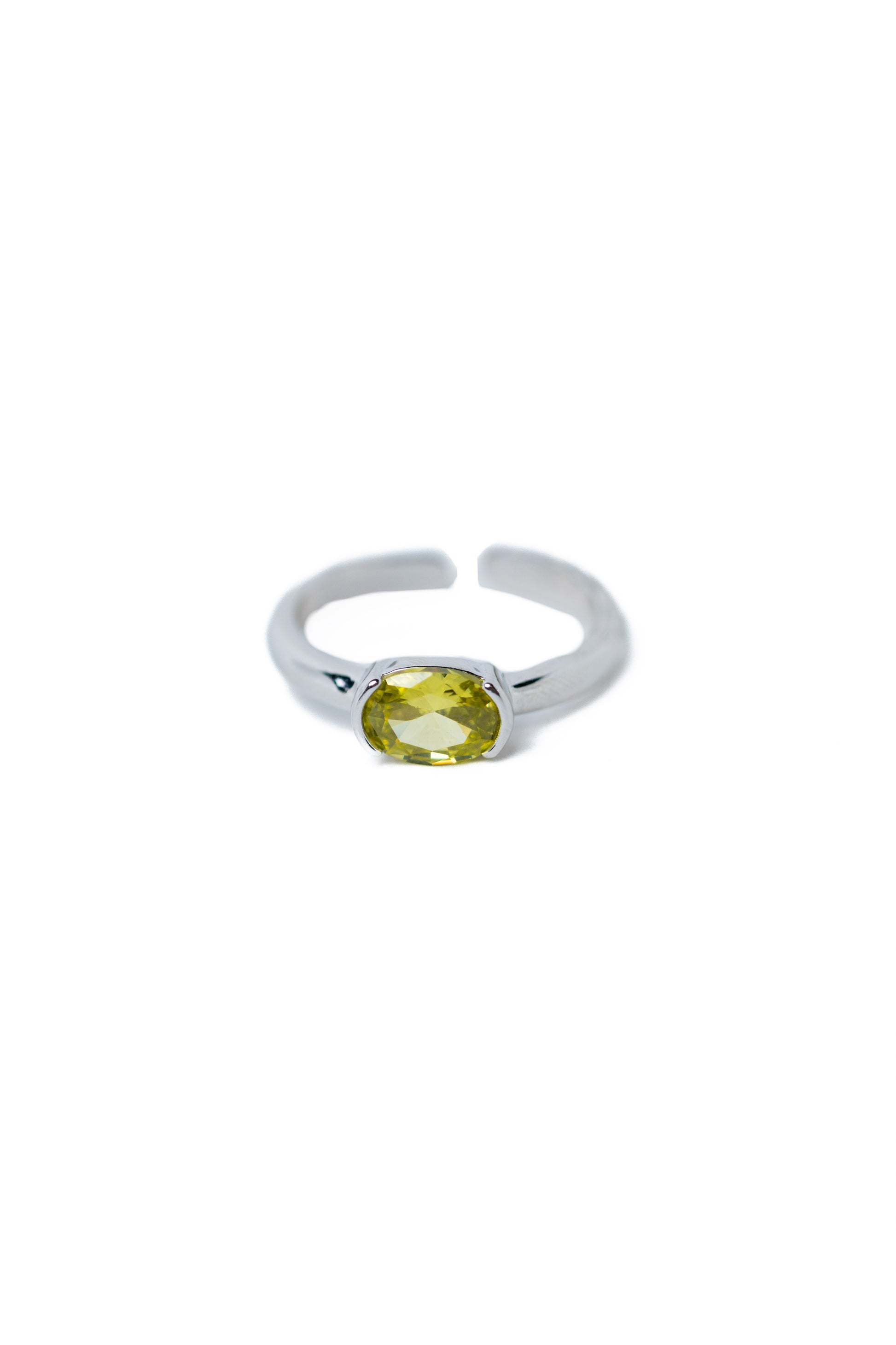 Elani Mist Ring - Silver Olive
