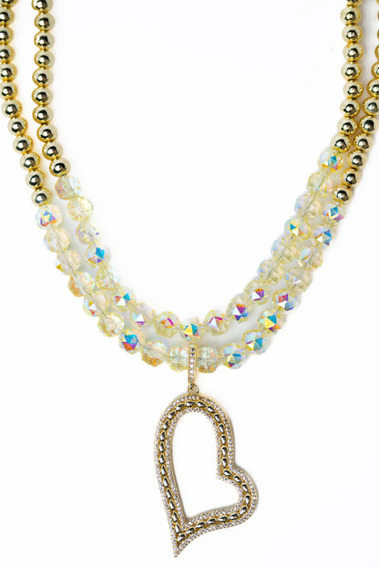 Romance Glow Necklace - Moonlight