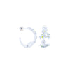 Camellia Earrings - Sky
