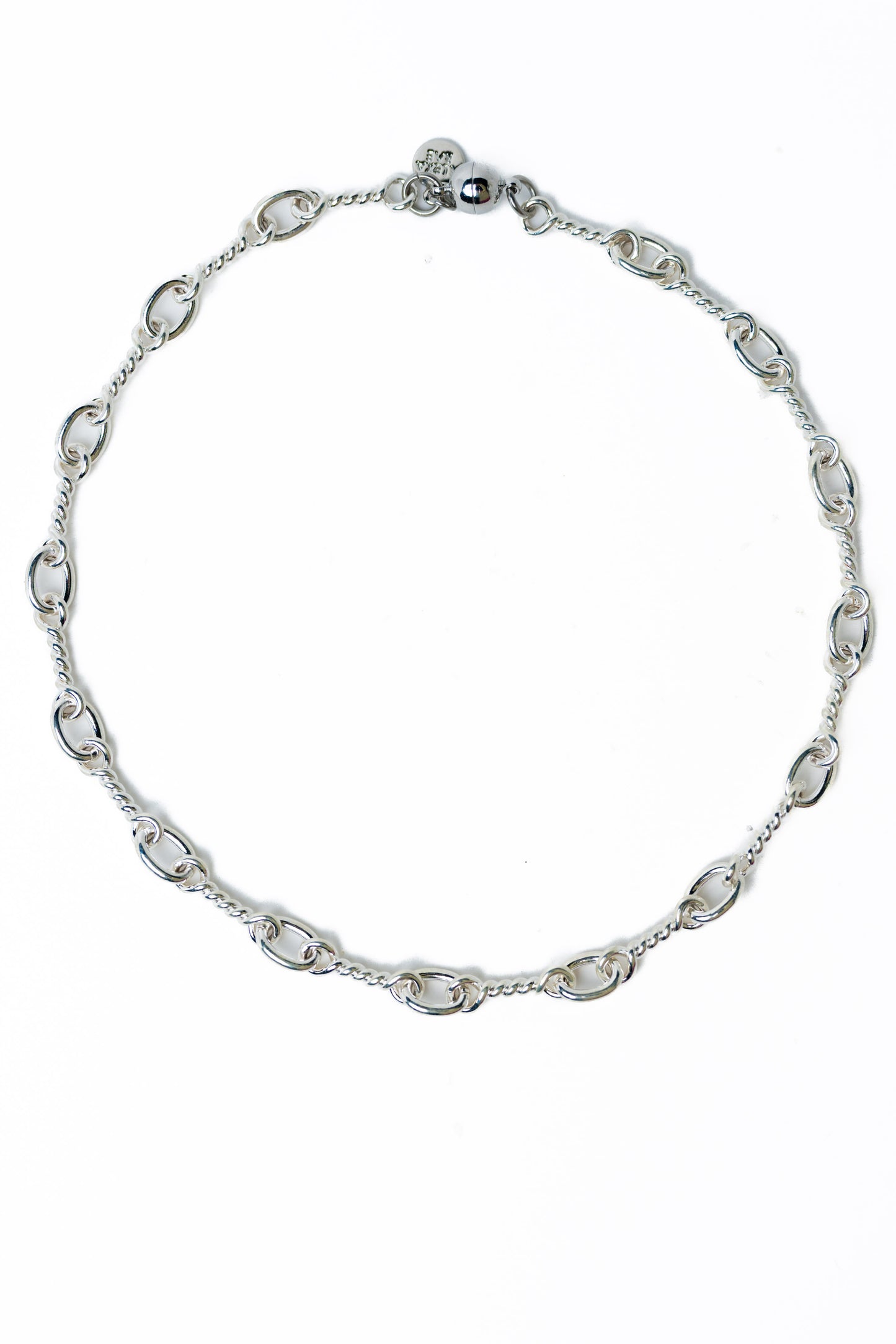 Kyoto Necklace - Liquid Metallic Pearl White