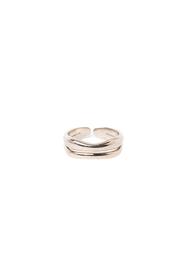 Bella Arc Ring - Metallic Linen