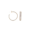 Groove Gem Earrings - Linen