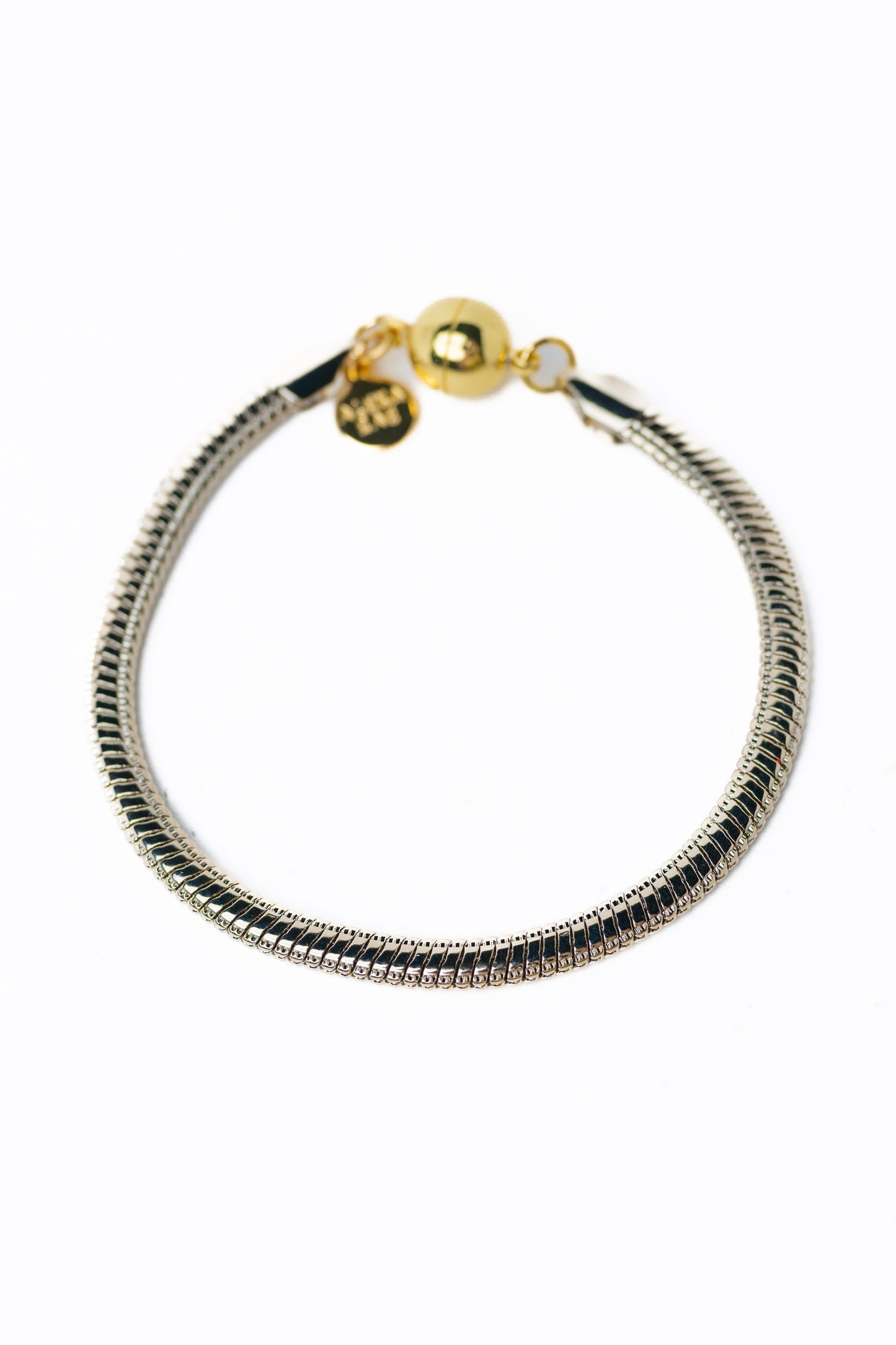 Calia Bracelet - Metallic Linen