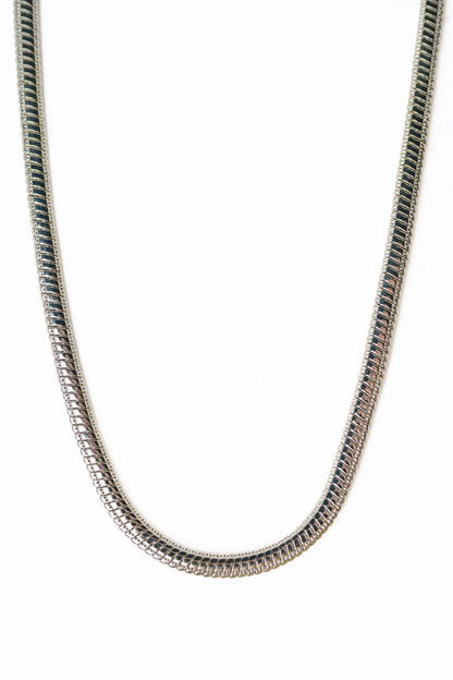 Calia Necklace - Metallic Linen