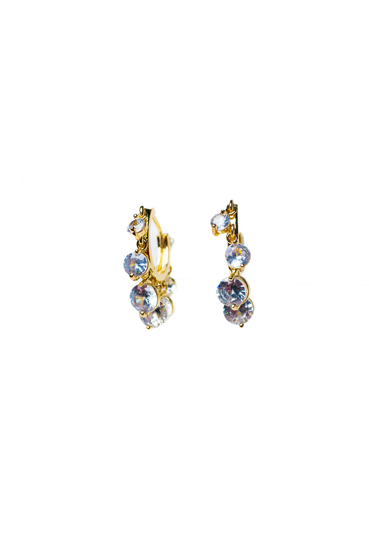 Crystal Cascade Earrings