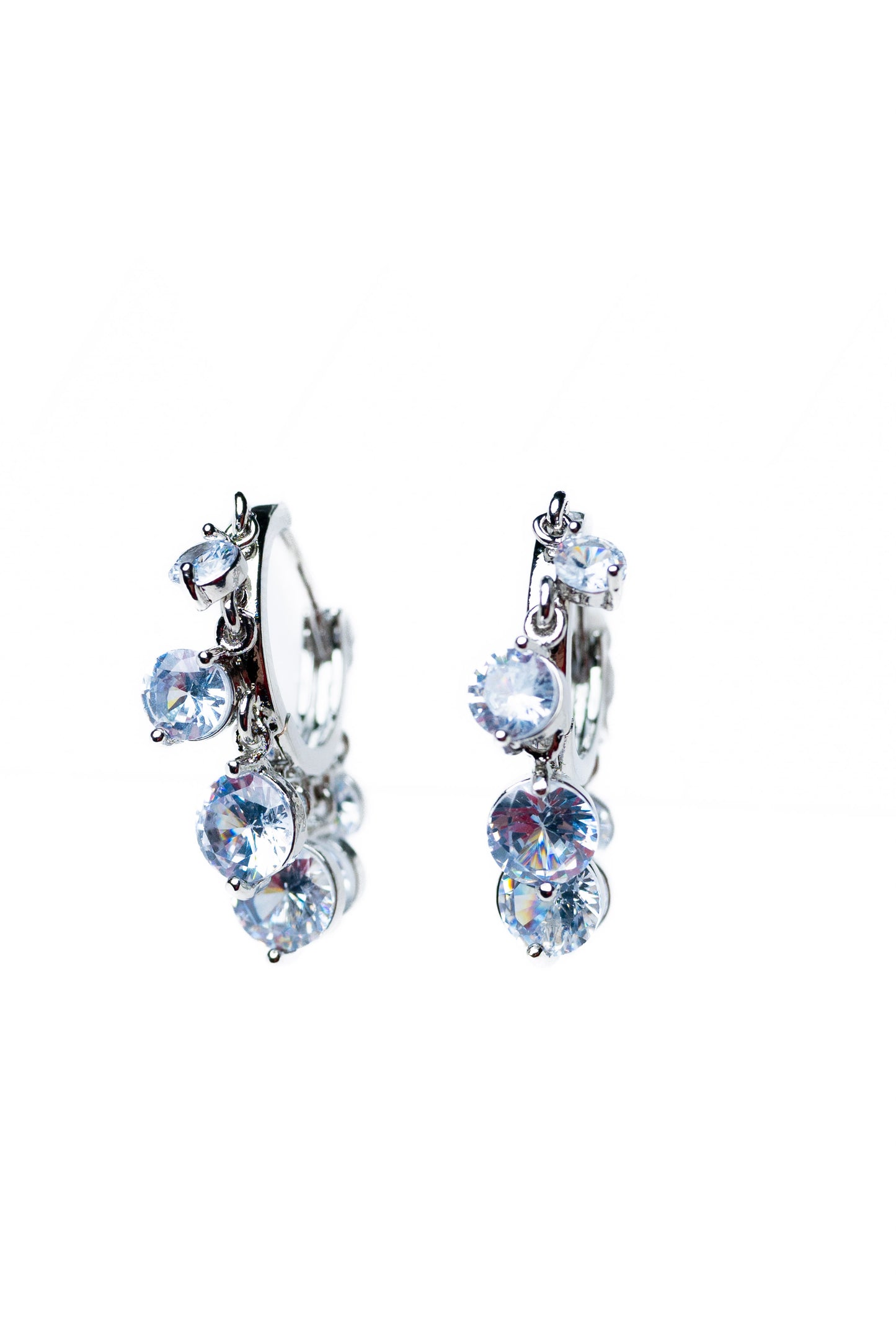 Crystal Cascade Earrings