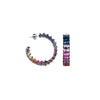 Carioca Earrings - Gunmetal