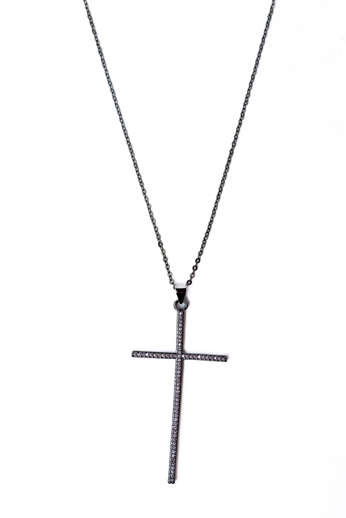 Trinity Necklace - Gunmetal