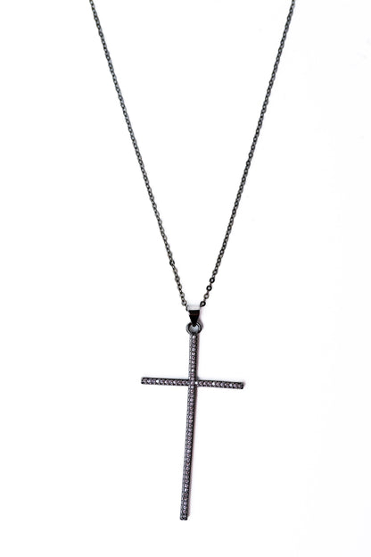 Trinity Necklace - Gunmetal