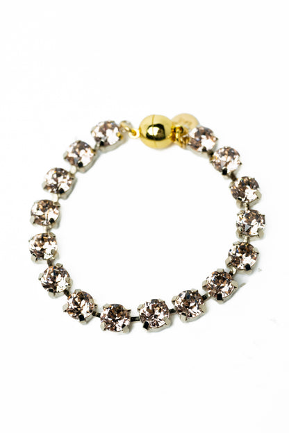 A Higher Place Bracelet - Metallic Linen