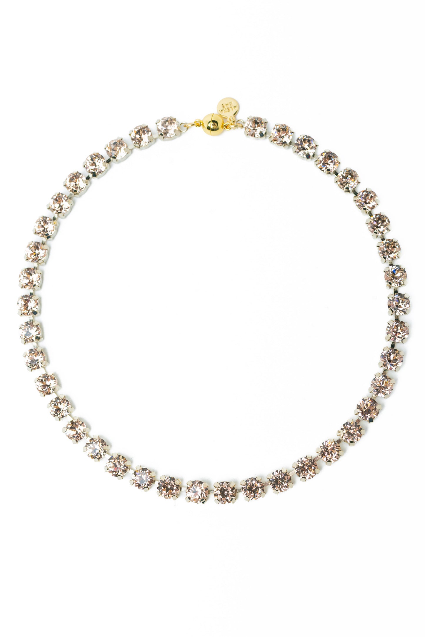 A Higher Place Necklace - Metallic Linen