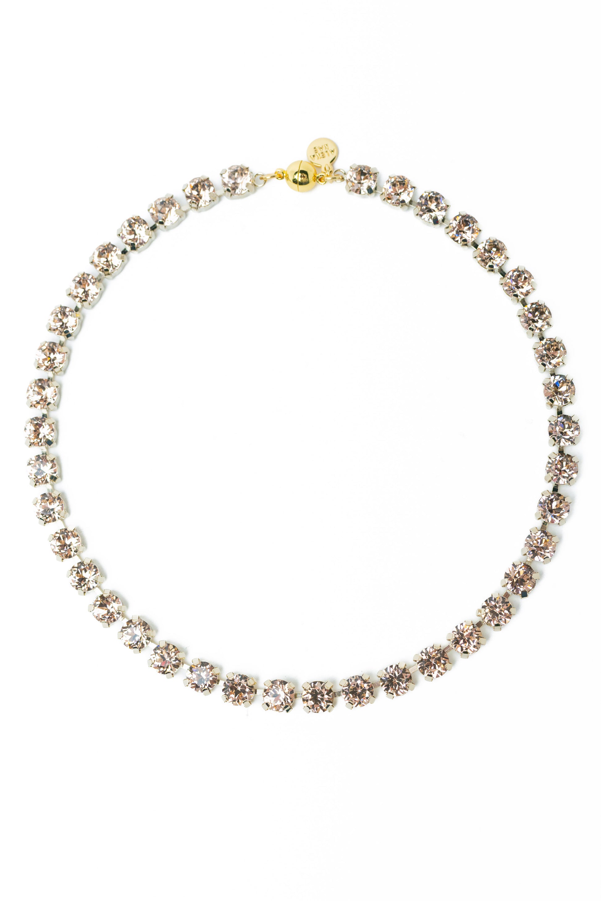 A Higher Place Necklace - Metallic Linen