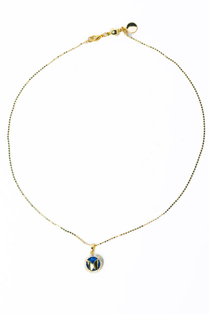 Midnight Butterfly Necklace