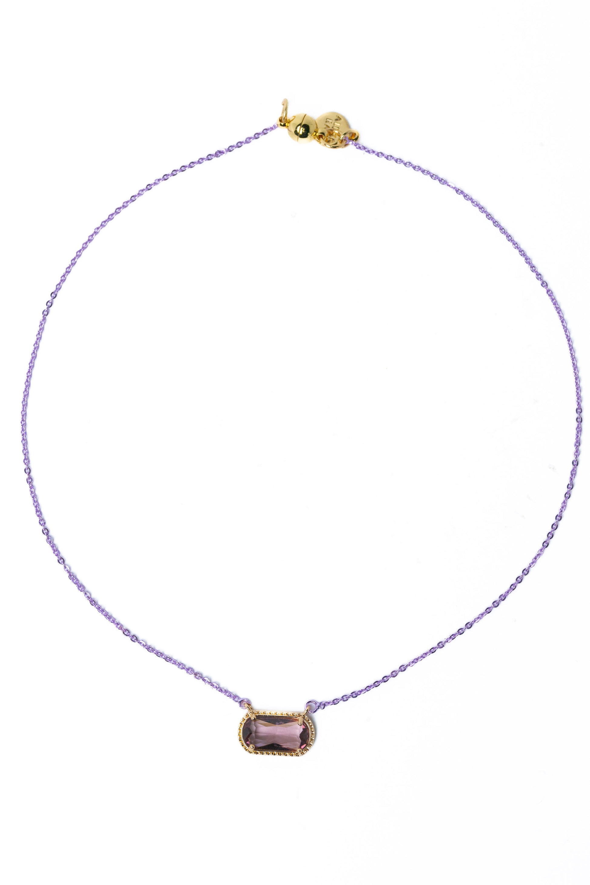 Anne Necklace - Lilac Mist