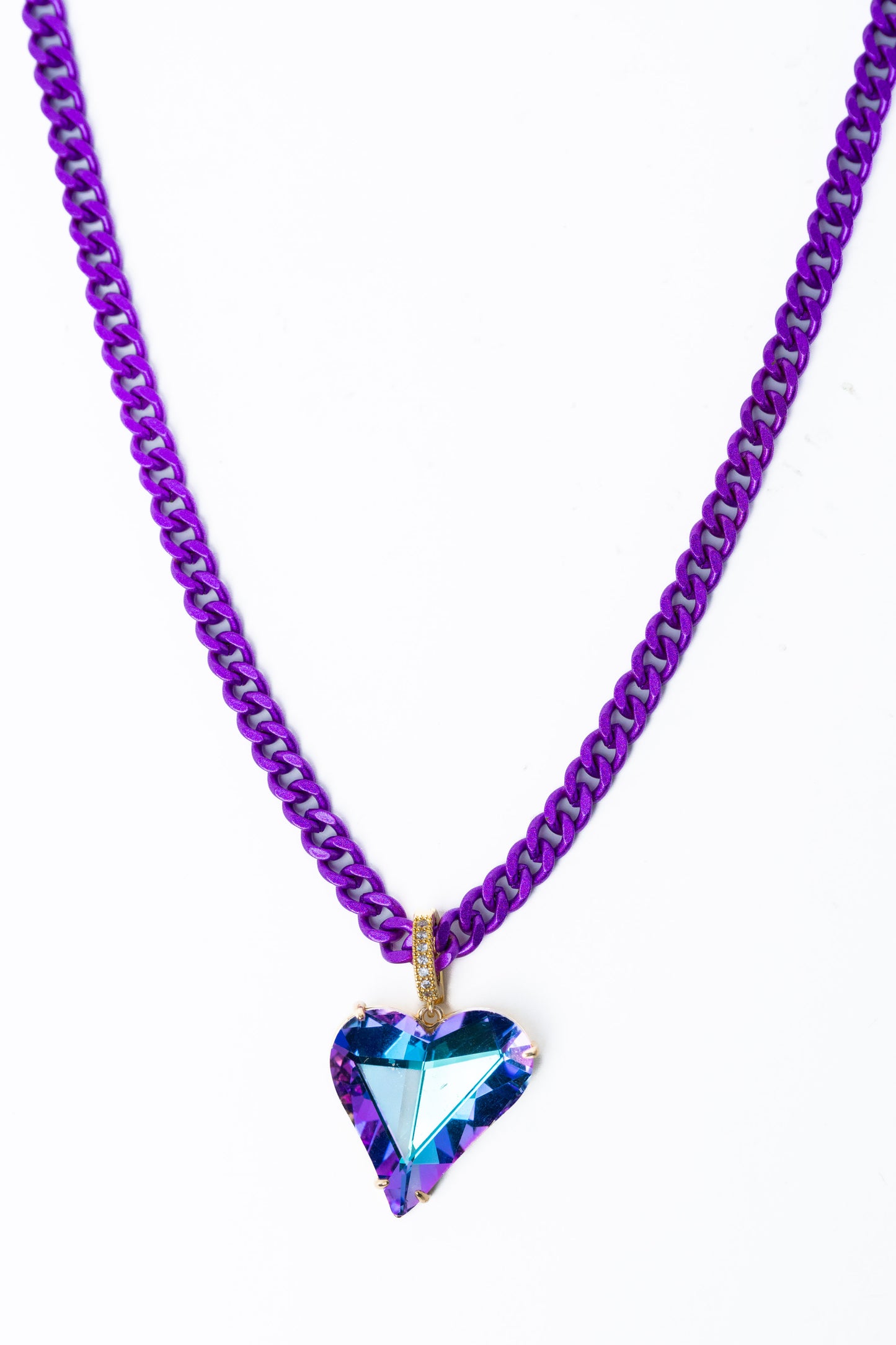 Caroline Necklace - Metallic Wildflower Gold