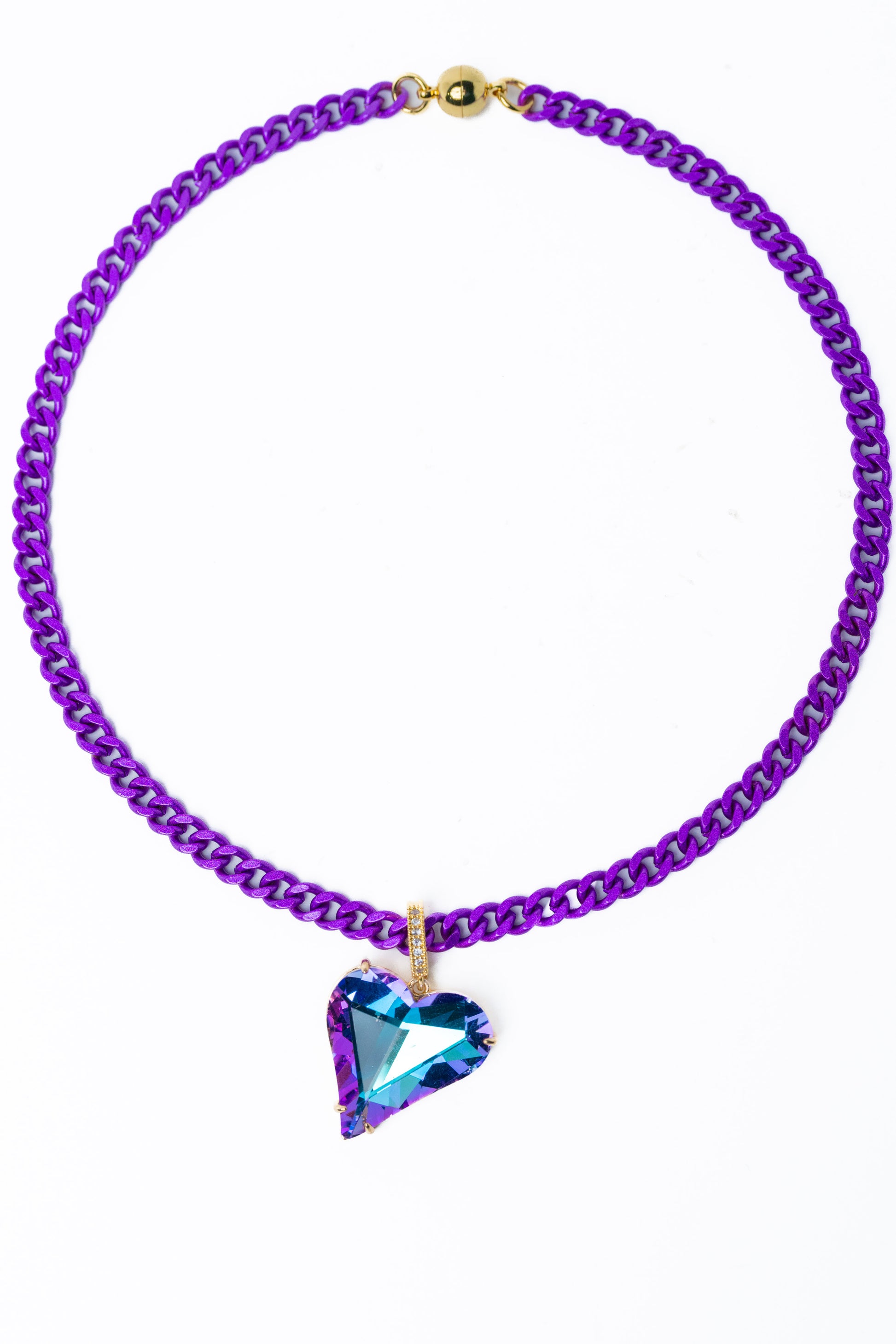 Caroline Necklace - Metallic Wildflower Gold