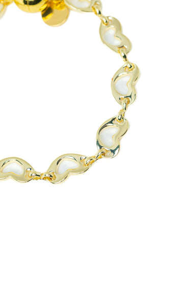 Heartline Bracelet - Metallic Moonlight