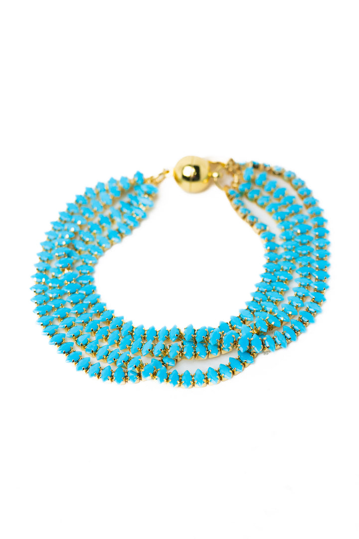 Blue Halo Bracelet - Turquoise