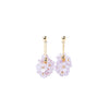 Sunlight Earrings - Gold Lilac Kiss