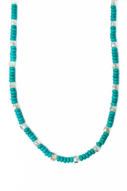 Western Belle Necklace - Aqua