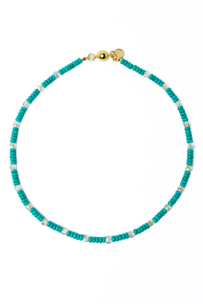 Western Belle Necklace - Aqua