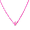 Pop Star Necklace - Neon Pink