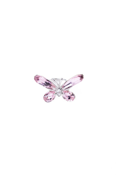 Anna Belle Ring - Silver Tickle Me Pink
