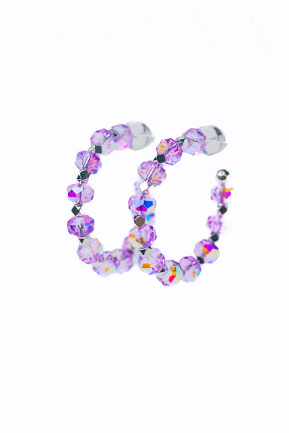 Wild Thoughts Earrings - Lilac Kiss
