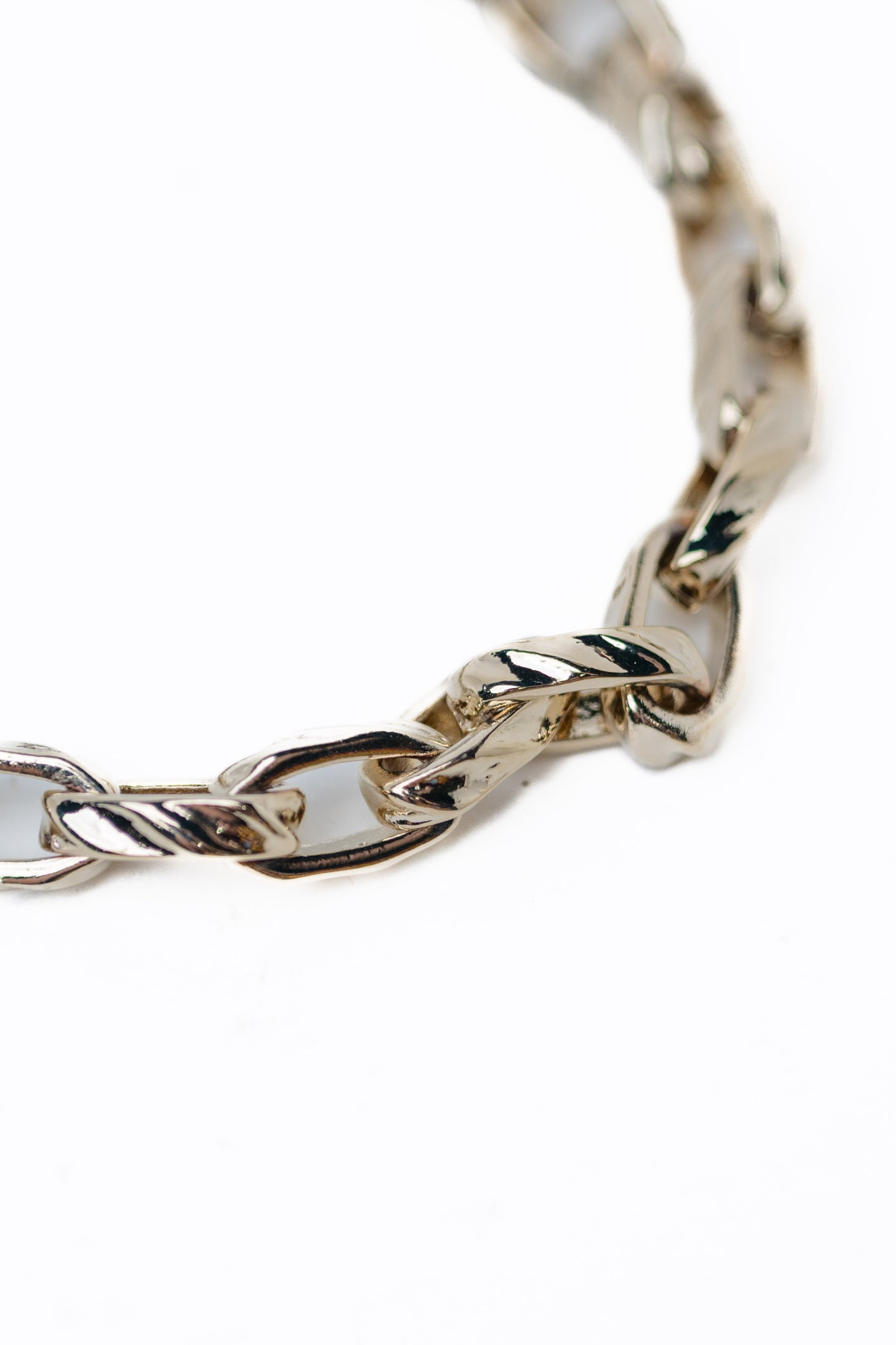 Ophelia Claire Bracelet - Metallic Linen