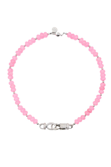 It Girl Necklace - Pink Passion