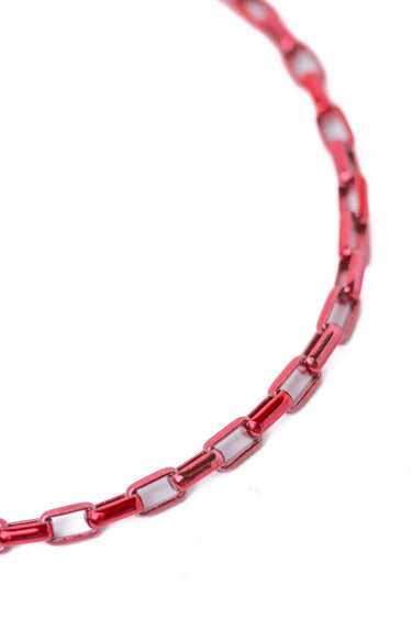 Mini Bari Anklet - Metallic Rouge