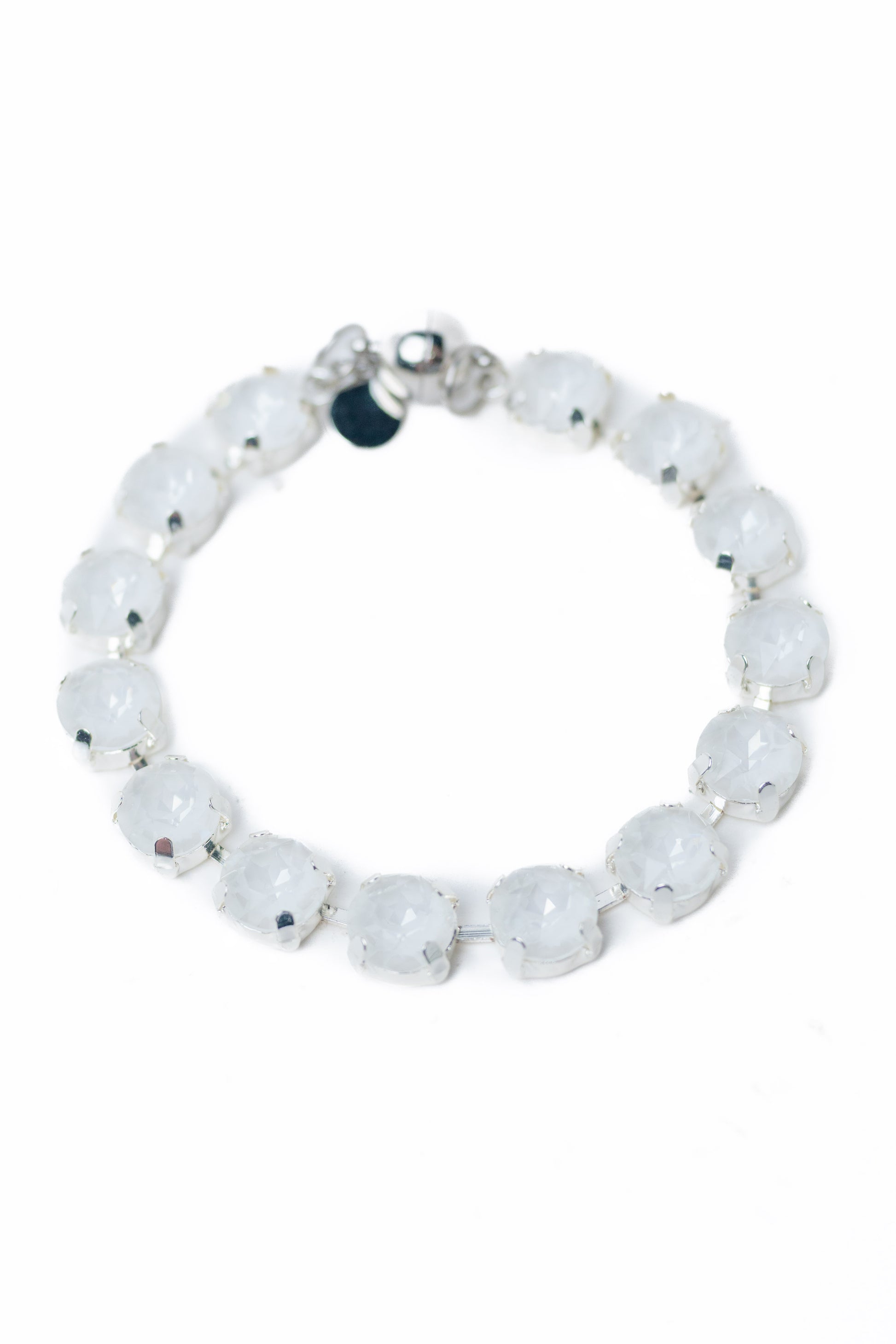 Forever And Ever Round Bracelet - Liquid Metallic Pearl White