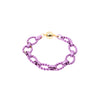 Bess Bracelet - Metallic Lilac Dreams